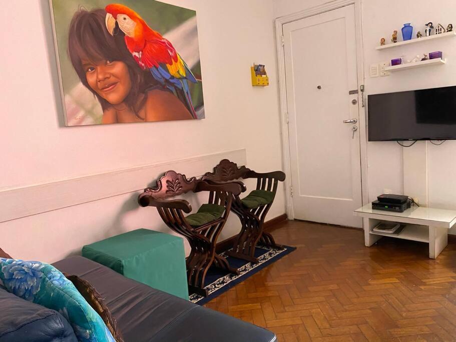 Charmoso Apartamento Na Av. Atlantica, Copacabana Rio de Janeiro Buitenkant foto